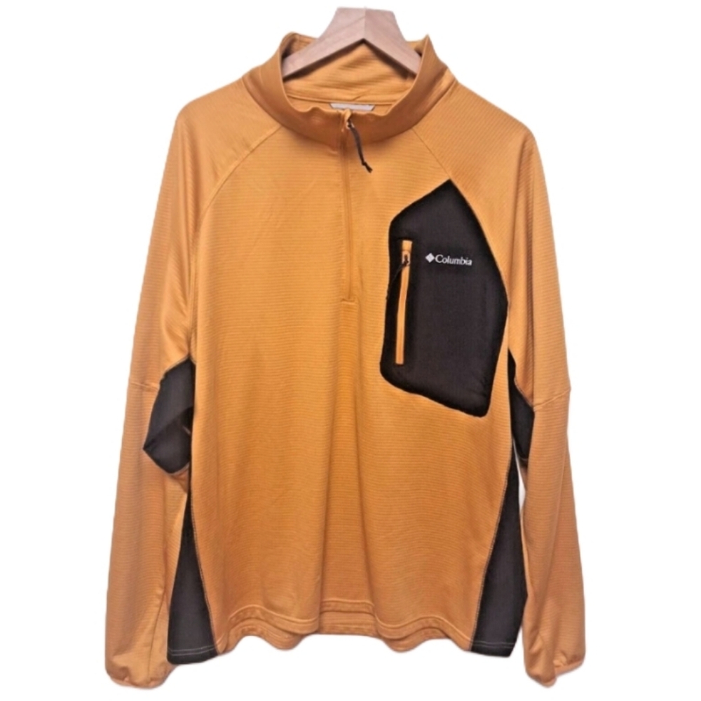 Columbia  Men's L   Pullover Jacket  Yellow & Black
